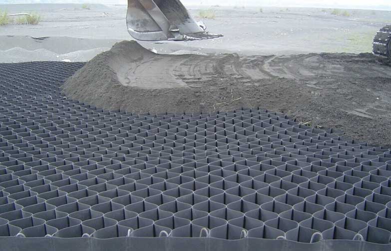 護(hù)坡防護(hù)用土工格室 公路路基用土工格室